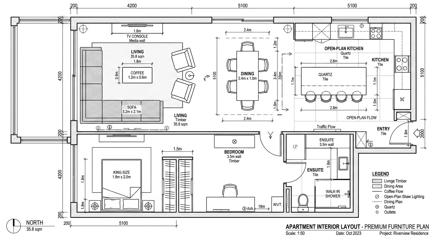 Architectural CAD Blueprint
